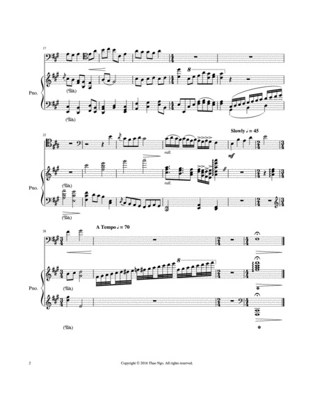 Dance Under The Stars Piano And Cello Duet Page 2
