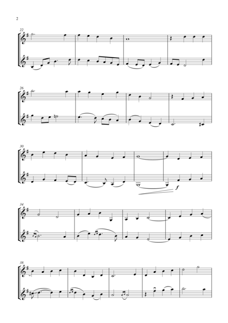 Danny Boy Londonderry Air For Violin Duet Suitable For Grades 2 5 Page 2