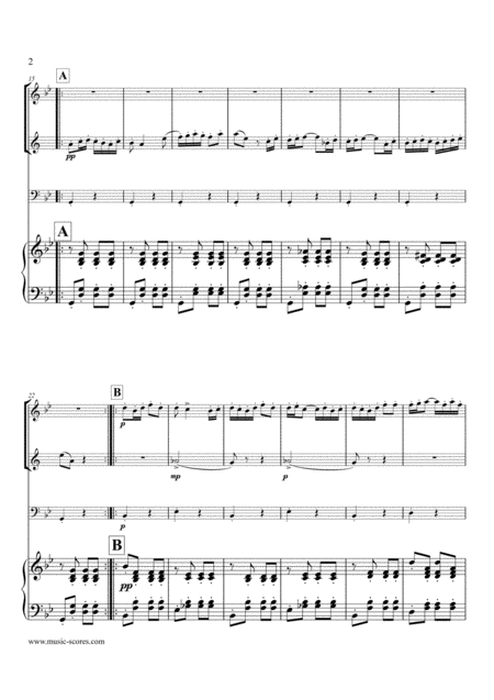 Danse Antique From Faust Flute Clarinet Cello And Piano Page 2