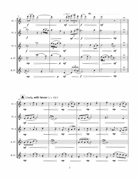 Danza Sueno Flute Quintet Page 2