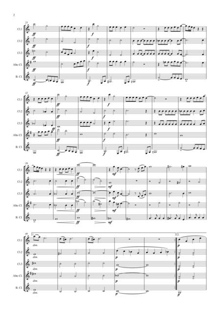 David Bowie Is There Life On Mars Clarinet Quintet Page 2