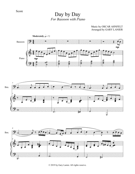 Day By Day Bassoon With Piano Score Part Included Page 2