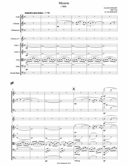 Debussy Rverie For Chamber Orchestra Page 2