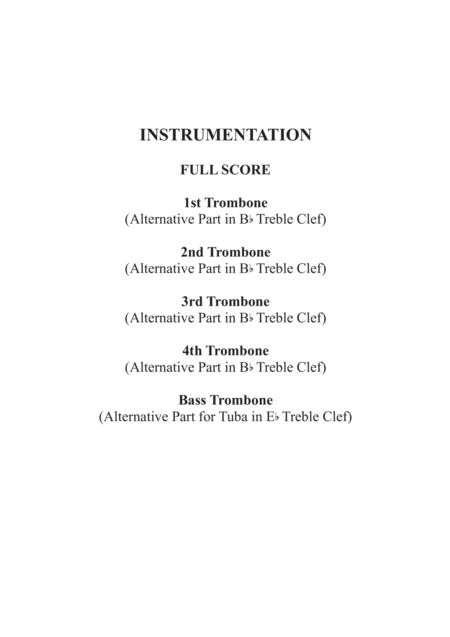 December The 25th For Trombone Quintet Page 2