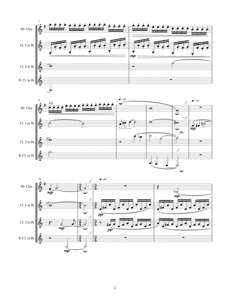 Decieve A Clarinet Quartet Page 2