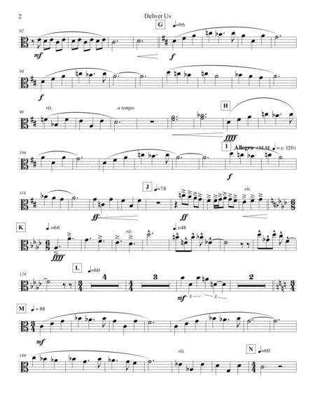 Deliver Us Large Trombone Choir Page 2