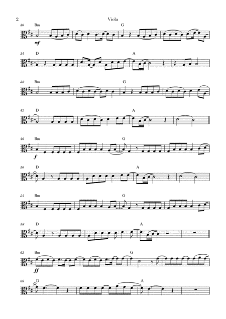 Despacito For Viola With Chords Page 2