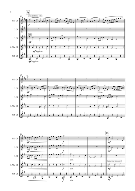 Dicks Maggot Clarinet Quintet Page 2