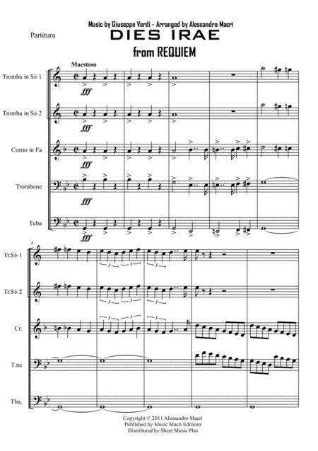 Dies Irae From Requiem By G Verdi Page 2