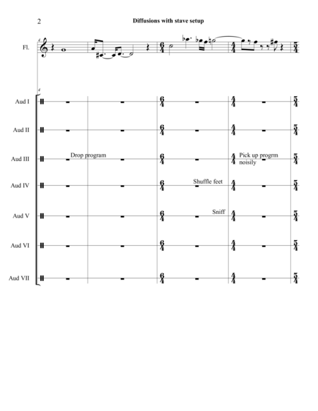 Diffusions For Flute 1978 Page 2