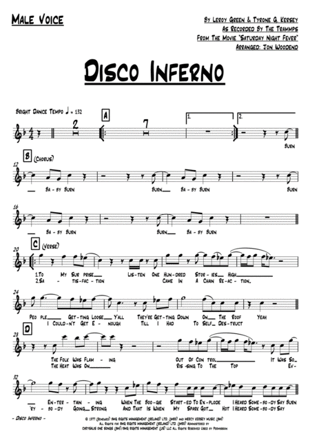 Disco Inferno 9 Piece Chart Page 2