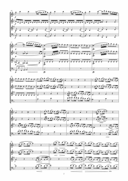 Dittersdorf Quartet No 5 Arr Woodwind Quartet Page 2