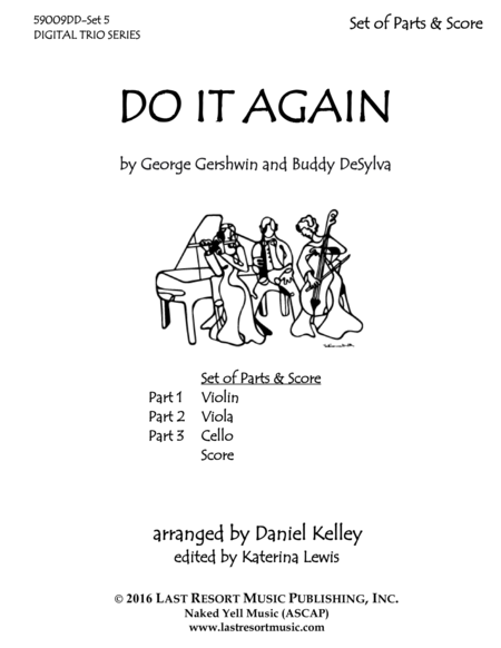 Do It Again For String Trio Violin Viola Cello Page 2