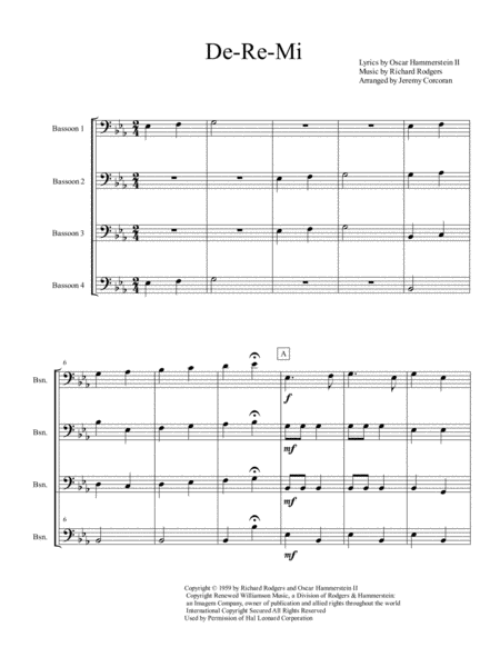 Do Re Mi For Bassoon Quartet Page 2