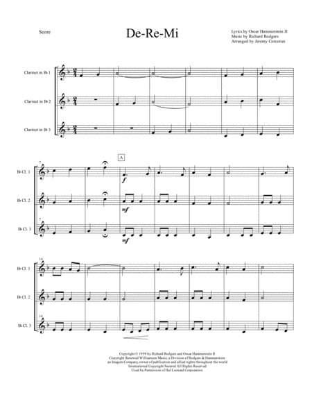 Do Re Mi For Three Clarinets Page 2