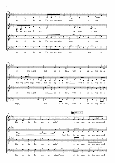 Do You Hear What I Hear Satb A Cappella Page 2