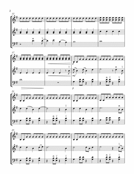 Dog Days Are Over String Trio 2 Violins Cello Florence The Machine Arr Cellobat Page 2