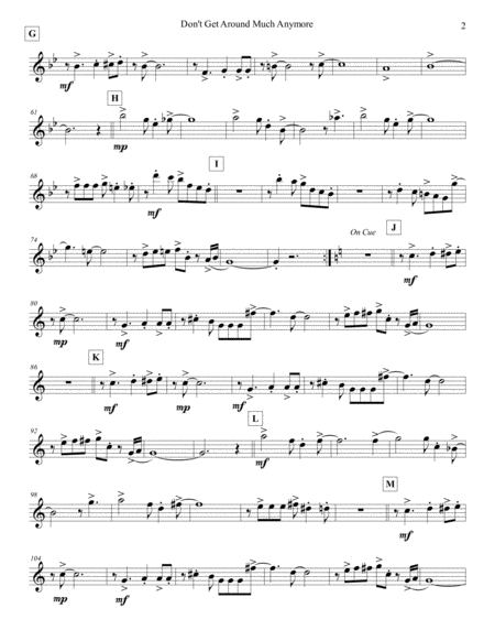 Dont Get Around Much Anymore Flute 3 Page 2