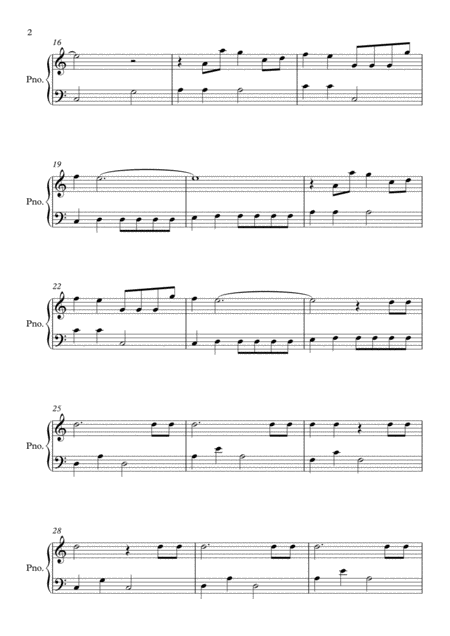 Dont Start Now A Minor By Dua Lipa Easy Piano Page 2