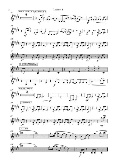 Dont Start Now Dua Lipa For Clarinet Quartet Page 2