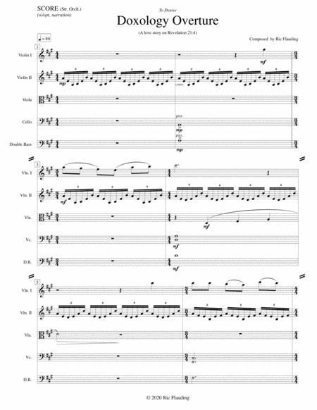 Doxology Overture String Orchestra Page 2