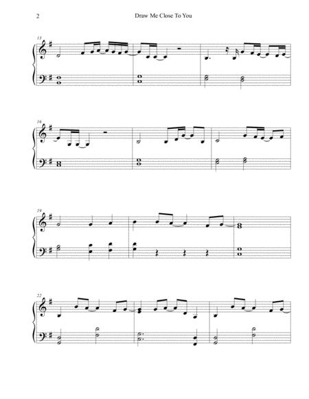 Draw Me Close To You Kelly Carpenter Sheet Music Easy Piano Page 2