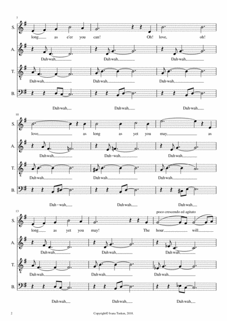 Dream Of Love Satb Page 2