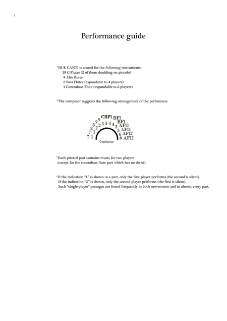 Due Canti For 25 Flutes Page 2