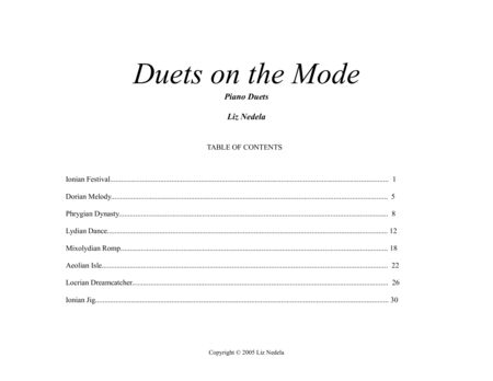 Duets On The Mode Collection Page 2