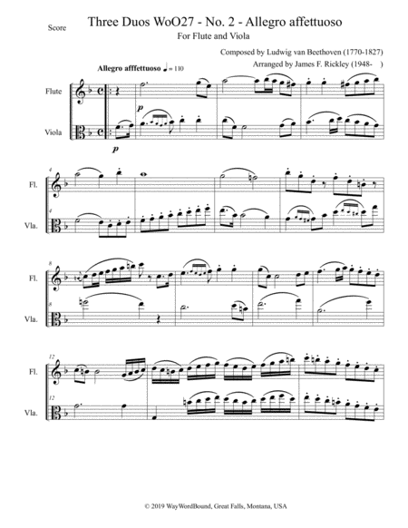 Duo Woo 27 Number 2 In F Major D Minor Page 2