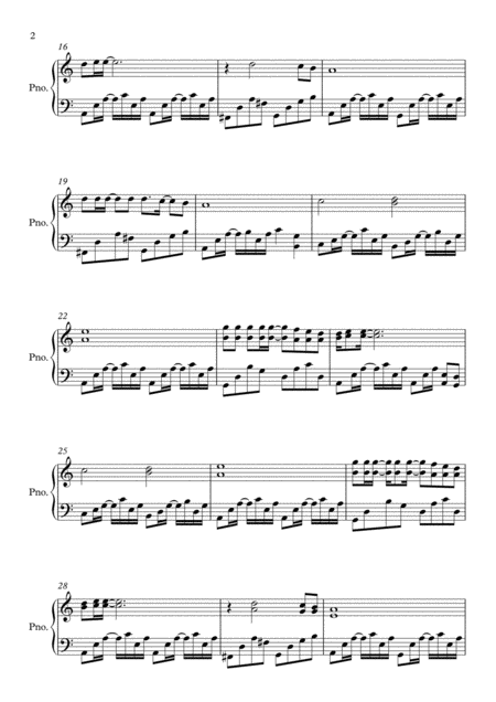 Dust In The Wind By Kansas Piano Page 2