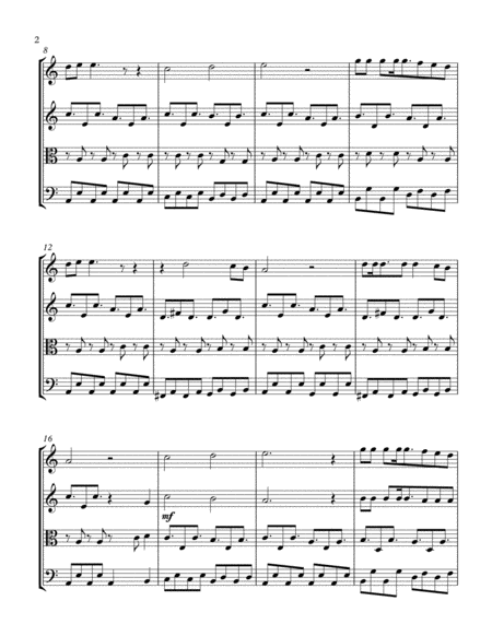 Dust In The Wind String Quartet Page 2