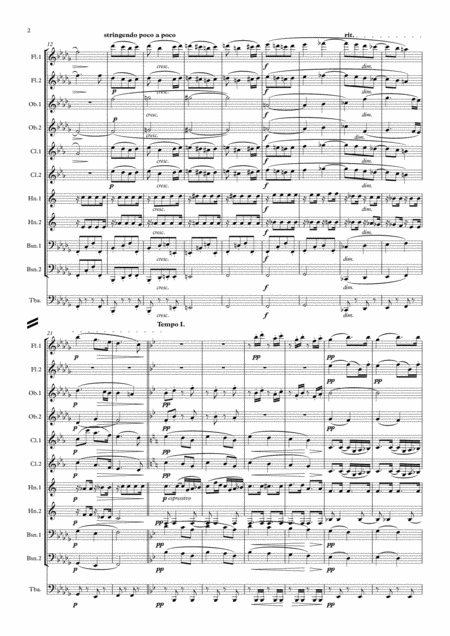 Dvorak Legends Op 59 Mvt 10 In Gb Minor Wind Dectet Page 2