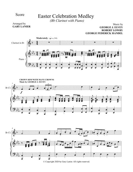 Easter Celebration Medley For Bb Clarinet And Piano With Clarinet Part Page 2