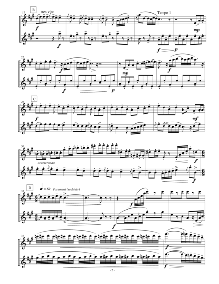 Eastern European Rhapsody Duets For Flutes Page 2