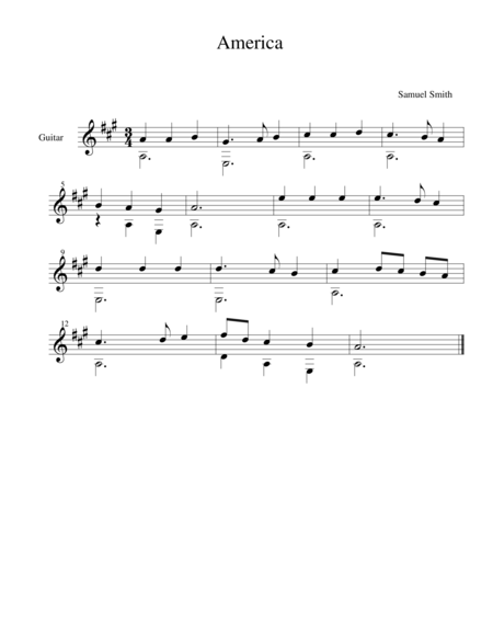 Easy Classical Guitar Hymns Page 2