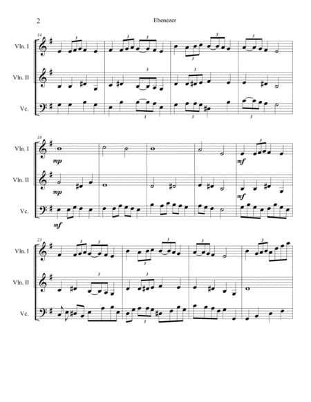 Ebenezer Hymn Tune Page 2