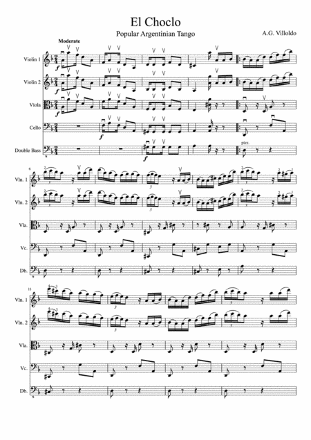 El Choclo String Orchestra Page 2