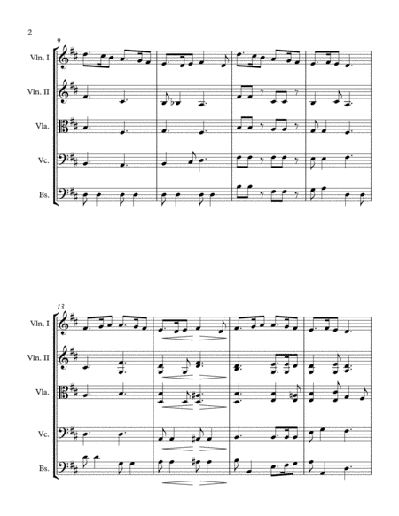 El Noy De La Mare String Orchestra Page 2