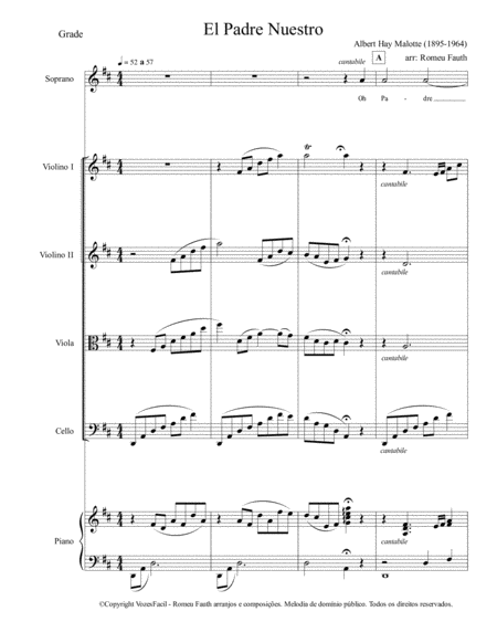 El Padre Nuestro Score And Parts Page 2