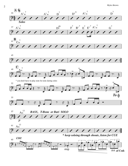 Elevator Music Bass Drum Chart Page 2