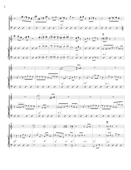 Elevator Music Lead Sheet Page 2