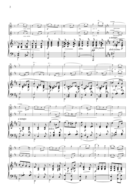 Elgar Salut D Amour For 2 Violins Piano Vn206 Page 2