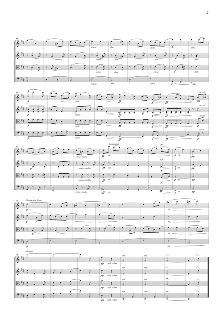 Elgar Salut D Amour For String Quartet Ce002 Page 2