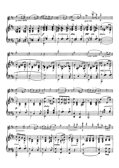 Elgar Salut D Amour For Violin Piano Vn001 Page 2