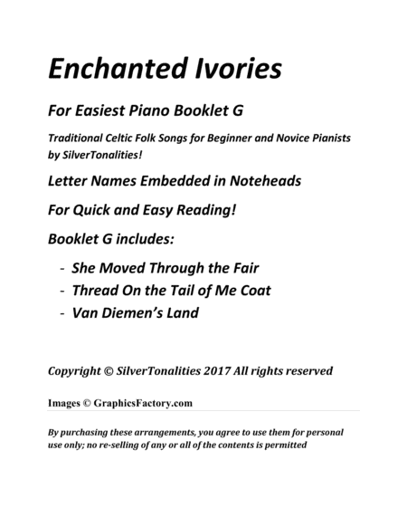 Enchanted Ivories For Easiest Piano Booklet G Page 2