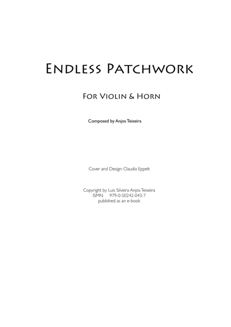 Endless Patchwork For Violin And Horn Page 2