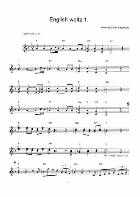 English Waltz 1 Page 2