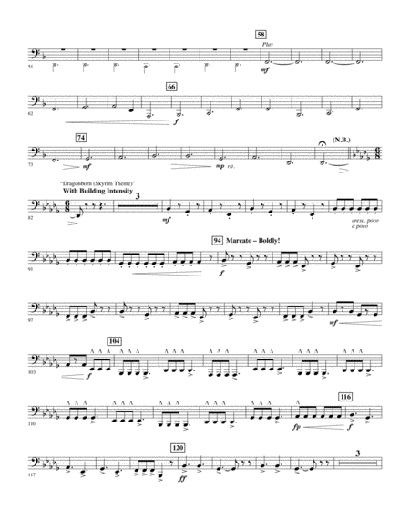 Epic Gaming Themes Tuba Page 2