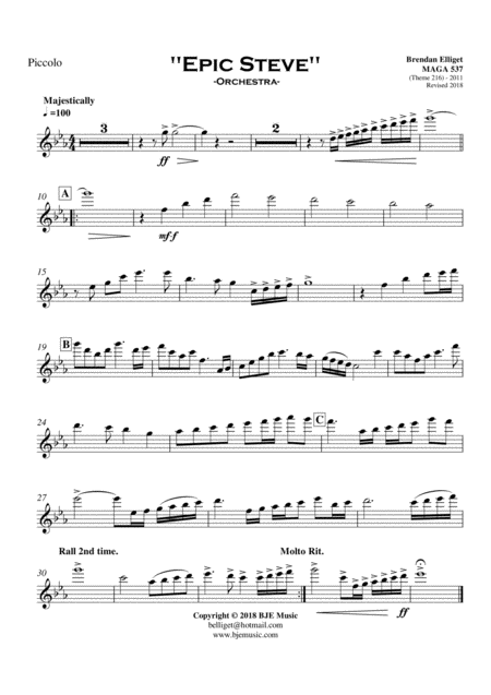 Epic Steve Orchestra Page 2